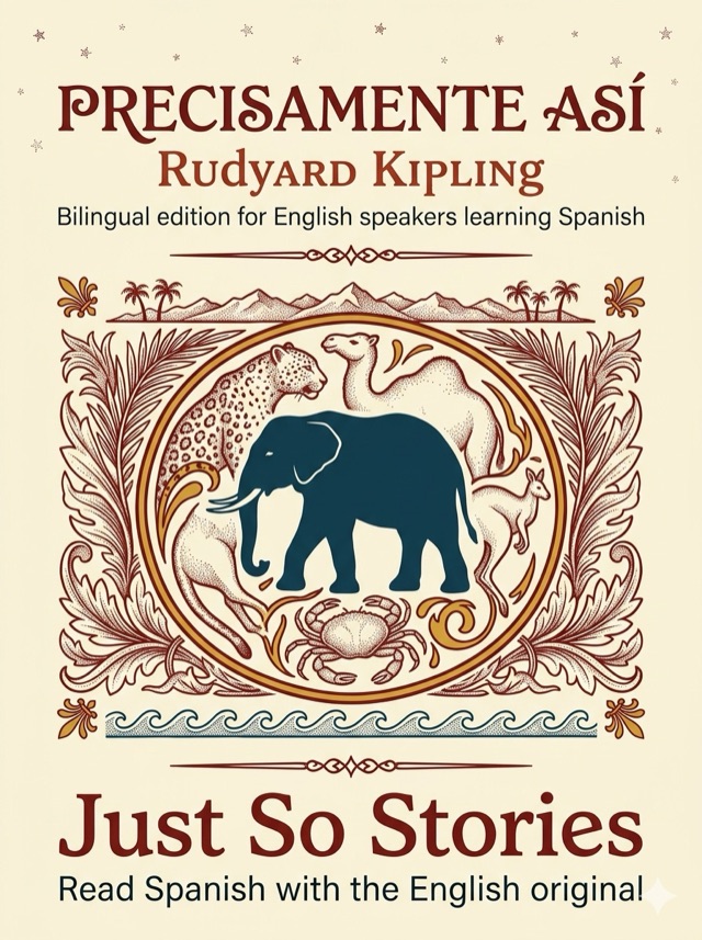 Cover of Just So Stories, Learn Spanish · English alongside