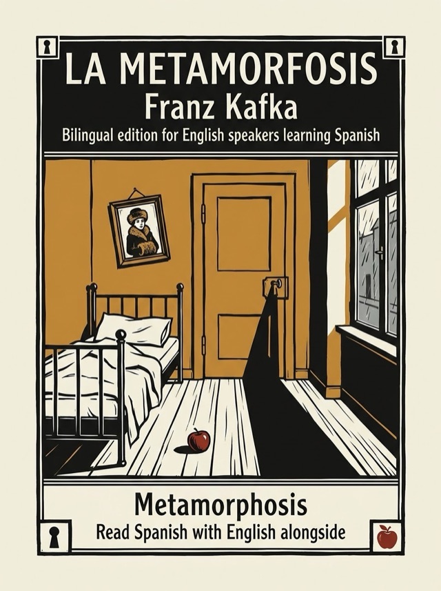 Cover of Metamorphosis, Learn Spanish · English alongside